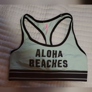 Womens Victoria Secret pink sports bra